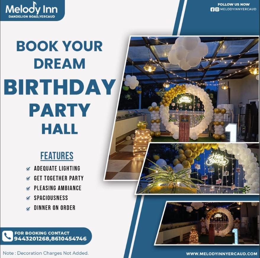 Melody Inn Luxury Home Stay Yercaud Eksteriør bilde